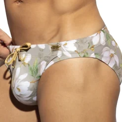 ES Collection Maillots De Bain Push Up|Slips De Bain-Slip de Bain Bikini Jasmine Beige