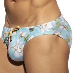 ES Collection Maillots De Bain Push Up|Slips De Bain-Slip de Bain Bikini Jasmine Bleu Ciel