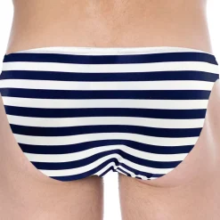 SKU Slips De Bain-Slip de Bain Bikini Marinière