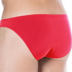 SKU Slips De Bain-Slip de Bain Bikini Rouge
