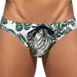 Addicted Slips De Bain-Slip de Bain Bikini Tropicana Kaki