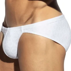 ES Collection Slips De Bain-Slip de Bain Bikini White Dreams Blanc