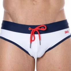 SKU Slips De Bain-Slip de Bain Blanc