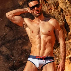 SKU Slips De Bain-Slip de Bain Blanc