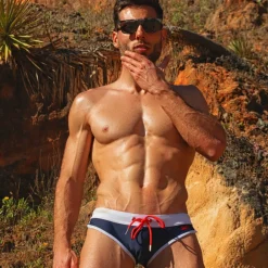 SKU Slips De Bain-Slip de Bain Bleu Marine