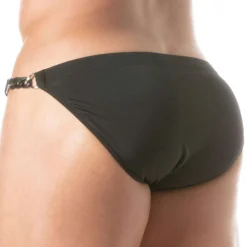 TOF Paris Slips De Bain-Slip de Bain Chain Noir