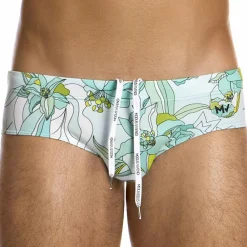 Modus Vivendi Slips De Bain-Slip de Bain Classic Art Nouveau Menthe