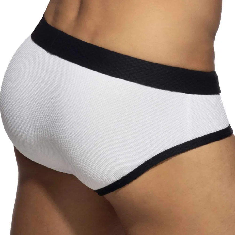 Addicted Maillots De Bain Push Up|Slips De Bain-Slip de Bain Classic Piqué Blanc