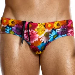 Modus Vivendi Slips De Bain-Slip de Bain Classique Daisies Multicolore