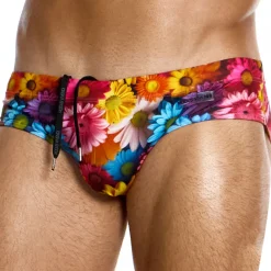 Modus Vivendi Slips De Bain-Slip de Bain Classique Daisies Multicolore