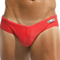 Modus Vivendi Slips De Bain-Slip de Bain Classique Rouge