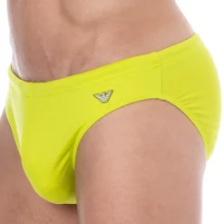 Emporio Armani Slips De Bain-Slip de Bain Essential Citron vert