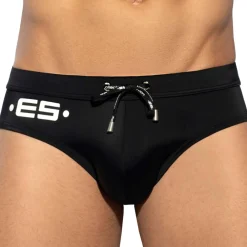 ES Collection Maillots De Bain Push Up|Slips De Bain-Slip de Bain Europe 2.0 Noir