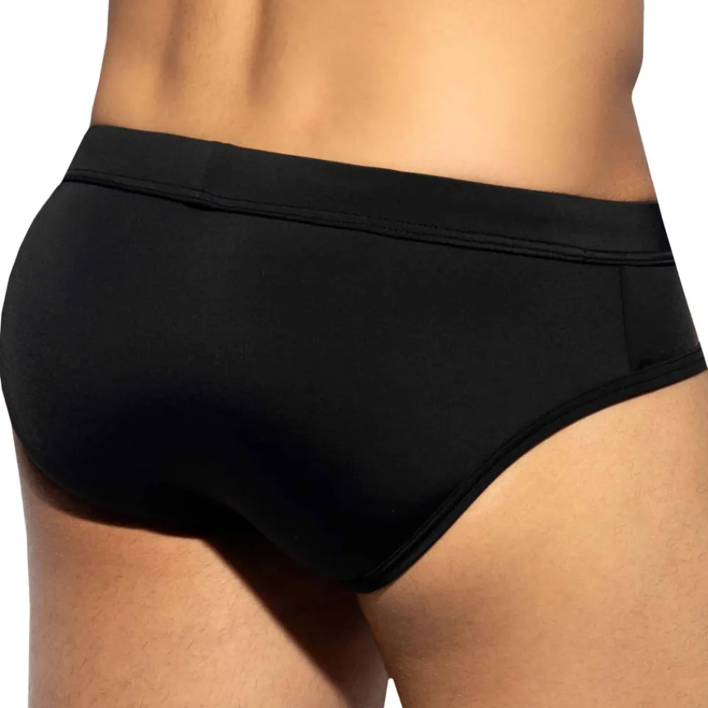 ES Collection Maillots De Bain Push Up|Slips De Bain-Slip de Bain Europe 2.0 Noir