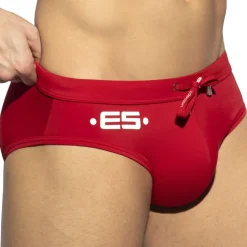 ES Collection Maillots De Bain Push Up|Slips De Bain-Slip de Bain Europe 2.0 Rouge