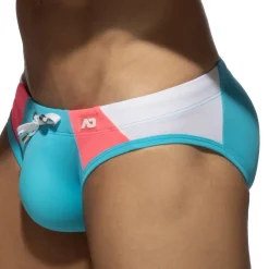 Addicted Slips De Bain|Maillots De Bain Push Up-Slip de Bain Flash AD Turquoise