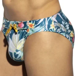 ES Collection Maillots De Bain Push Up|Slips De Bain-Slip de Bain Hawaï Bleu