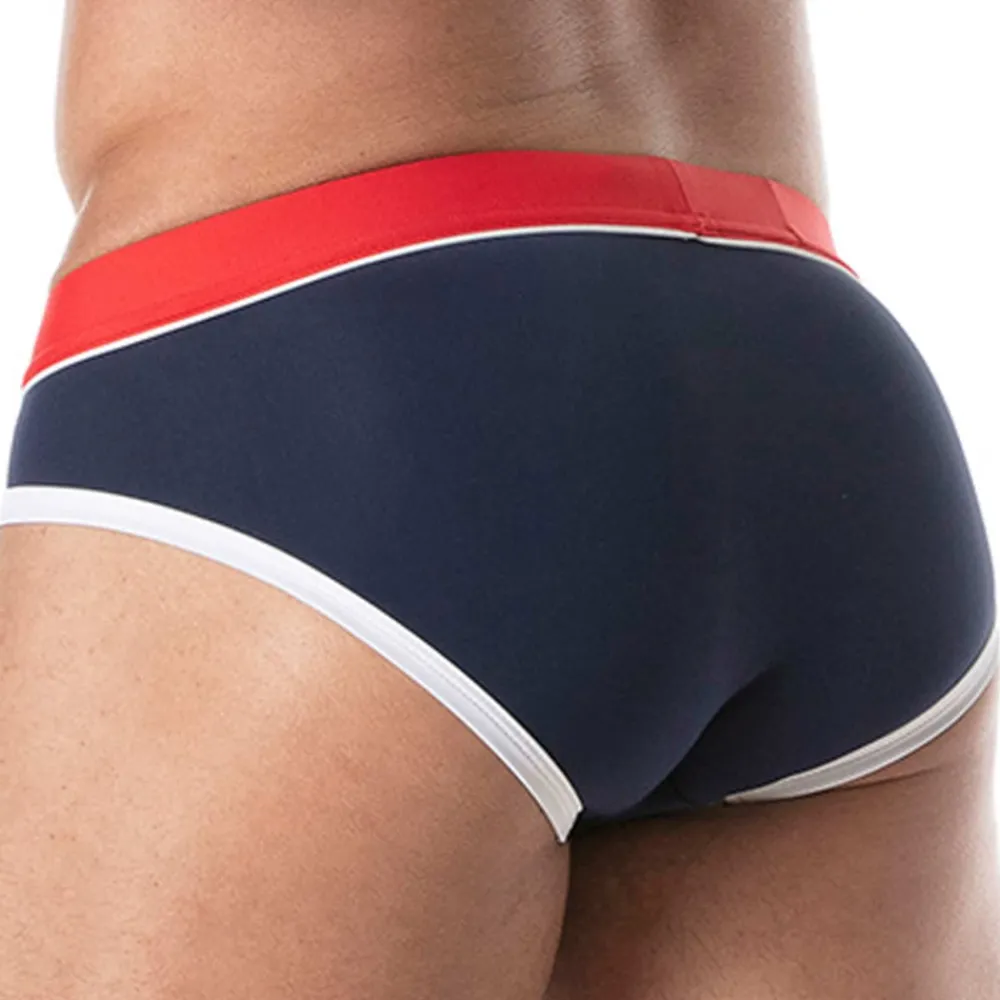 TOF Paris Slips De Bain-Slip de Bain Holidays Marine - Rouge