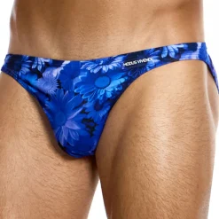 Modus Vivendi Slips De Bain-Slip de Bain Low Cut Daisies Bleu