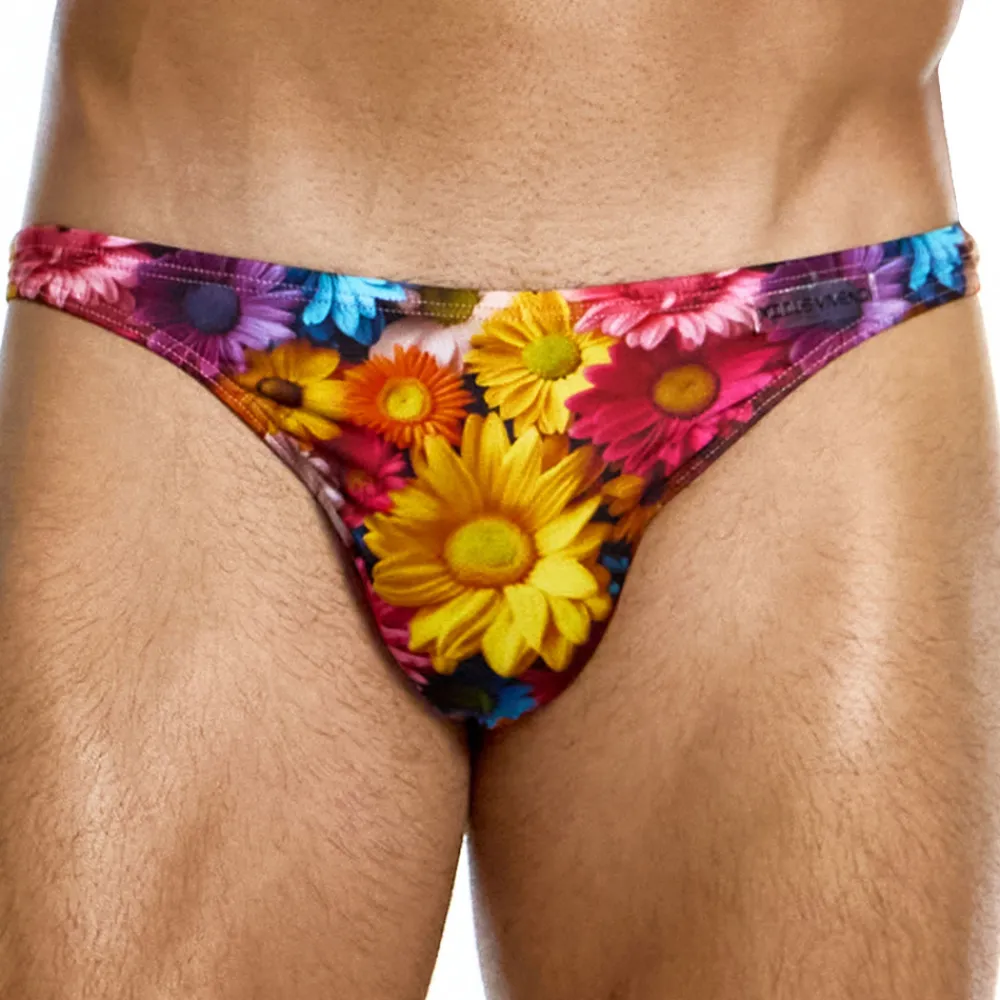 Modus Vivendi Slips De Bain-Slip de Bain Low Cut Daisies Multicolore