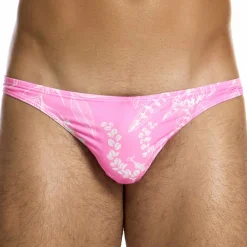 Modus Vivendi Slips De Bain-Slip de Bain Low Cut Floreale Rose