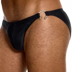 Modus Vivendi Slips De Bain-Slip de Bain Low Cut Prince Albert Noir