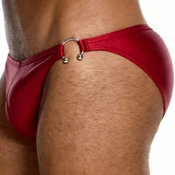 Modus Vivendi Slips De Bain-Slip de Bain Low Cut Prince Albert Rouge
