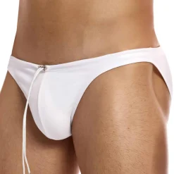 Modus Vivendi Slips De Bain-Slip de Bain Low Rise Chameleon Blanc