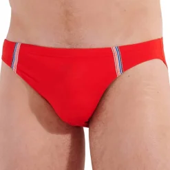 HOM Slips De Bain-Slip de Bain Micro Nautical Cup Rouge