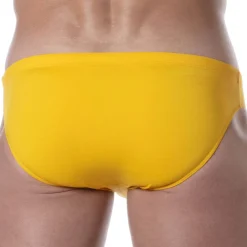 TOF Paris Slips De Bain-Slip de Bain Mini Uni Jaune