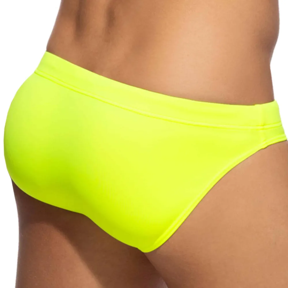 Addicted Maillots De Bain Push Up|Slips De Bain-Slip de Bain Neon Jaune Fluo