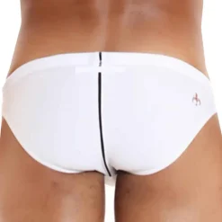 Marcuse Slips De Bain-Slip de Bain Panache Blanc