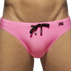 Addicted Maillots De Bain Push Up|Slips De Bain-Slip de Bain Piqué Rose