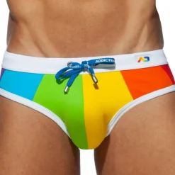 Addicted Maillots De Bain Push Up|Slips De Bain-Slip de Bain Rainbow