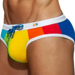 Addicted Maillots De Bain Push Up|Slips De Bain-Slip de Bain Rainbow