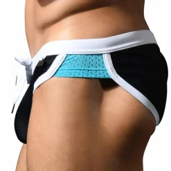 Andrew Christian Slips De Bain-Slip de Bain Rétro Noir