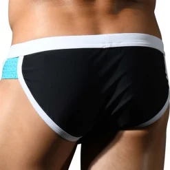 Andrew Christian Slips De Bain-Slip de Bain Rétro Noir