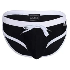 Andrew Christian Slips De Bain-Slip de Bain Rétro Noir