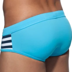 Addicted Maillots De Bain Push Up|Slips De Bain-Slip de Bain Sailor Colored Turquoise