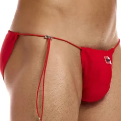 Modus Vivendi Slips De Bain-Slip de Bain Tanga Chameleon Rouge