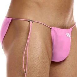 Modus Vivendi Slips De Bain-Slip de Bain Tanga Chameleon Rose