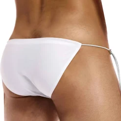 Modus Vivendi Slips De Bain-Slip de Bain Tanga Chameleon Blanc