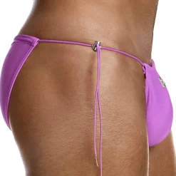 Modus Vivendi Slips De Bain-Slip de Bain Tanga Chameleon Lavande