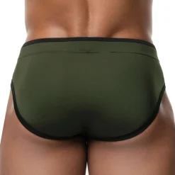 Pump! Slips De Bain-Slip de Bain Tropic Water Kaki