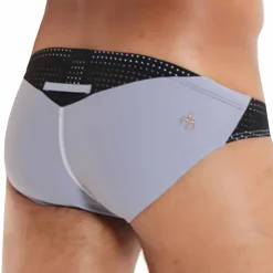 Marcuse Slips De Bain-Slip de Bain Umbra Gris - Noir