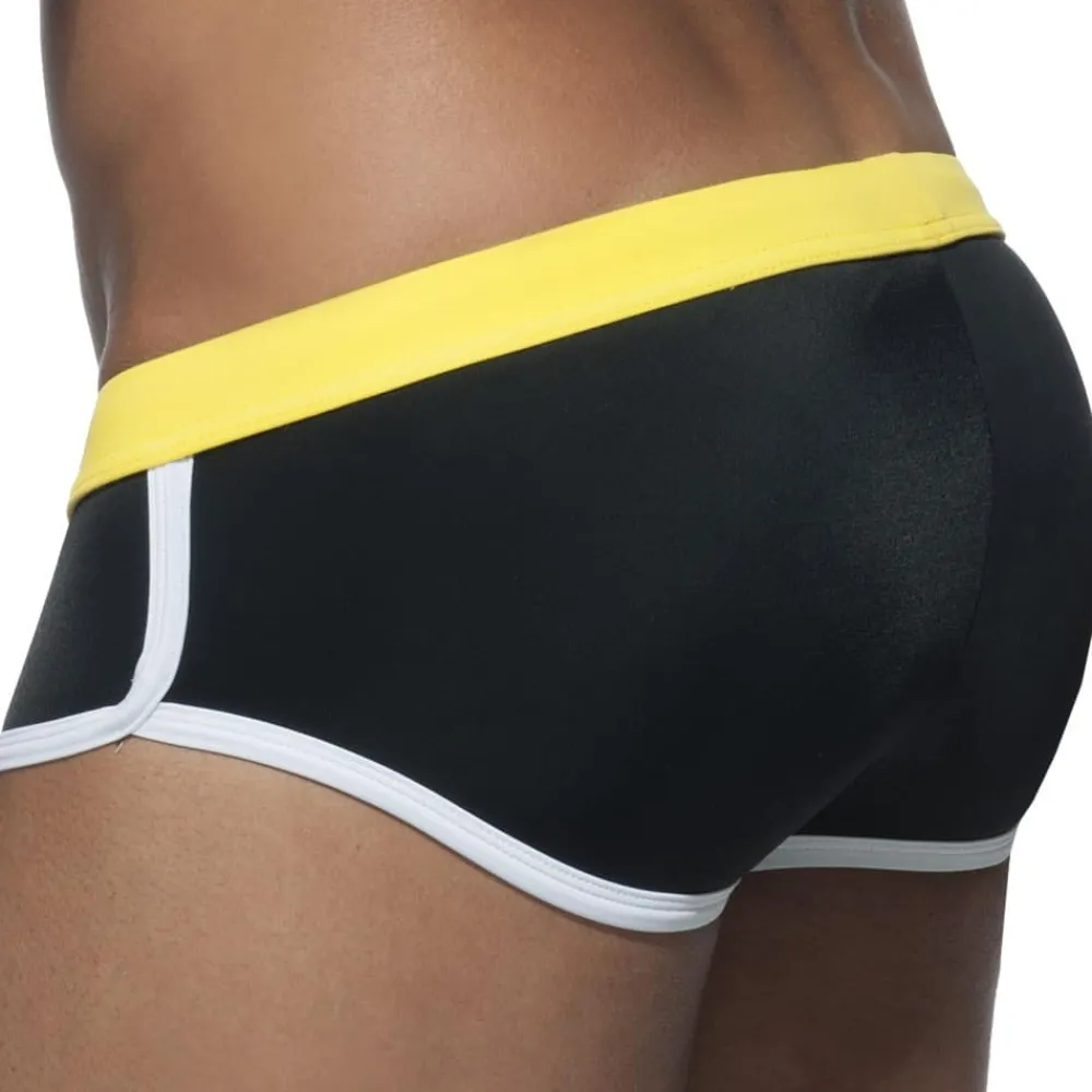 Addicted Maillots De Bain Push Up|Slips De Bain-Slip de Bain Uni Noir