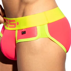 ES Collection Slips-Slip Double Side Microfibre Rose Fluo