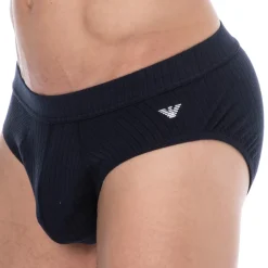 Emporio Armani Slips-Slip Eagle Rib Marine