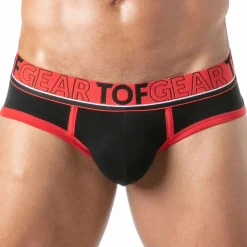 TOF Paris Slips Sexy-Slip Empty Bottom Champion Noir