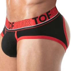 TOF Paris Slips Sexy-Slip Empty Bottom Champion Noir